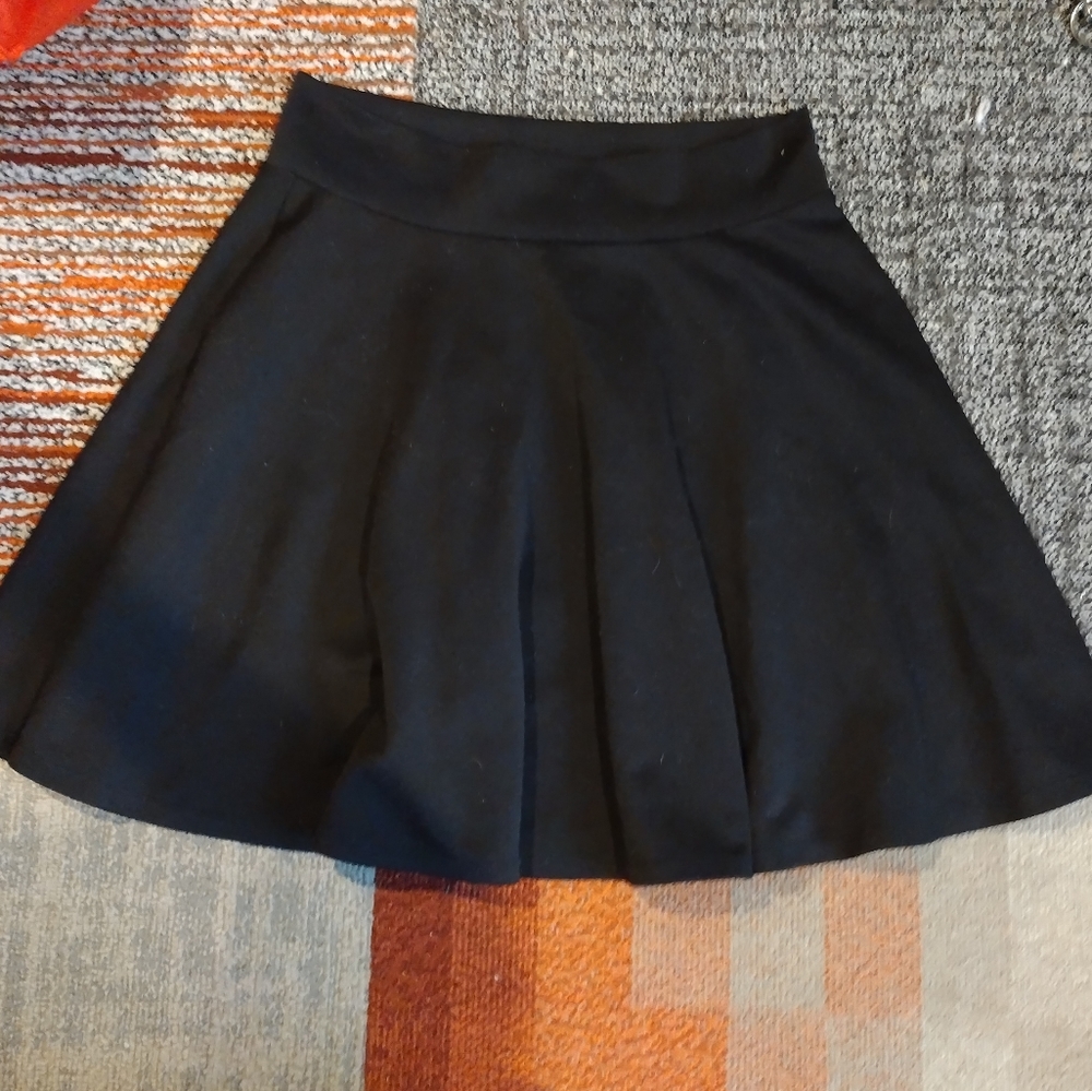 Black Skater Skirt